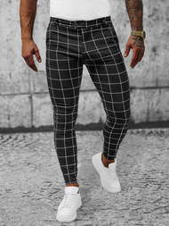 Juoda Vyriškos Chino Kelnės OZONEE O/P4009