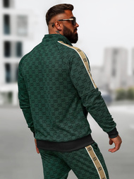 Žalias vyriškas sportinis kostiumas OZONEE O/FF5110AB