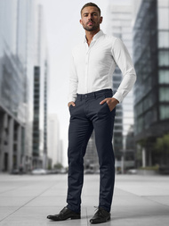 Granatiniai vyriškos chino kelnės OZONEE V/5100