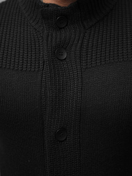 Juodas vyriškas megztinis OZONEE NB/MM6011/4