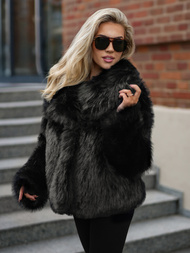 Juoda moteriška striukė OZONEE JS/61M8515/392