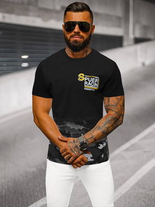 Pilki Vyriški Marškinėliai OZONEE JS/S985/2Z