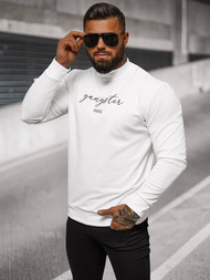 Baltas vyriškas džemperis OZONEE O/B7548