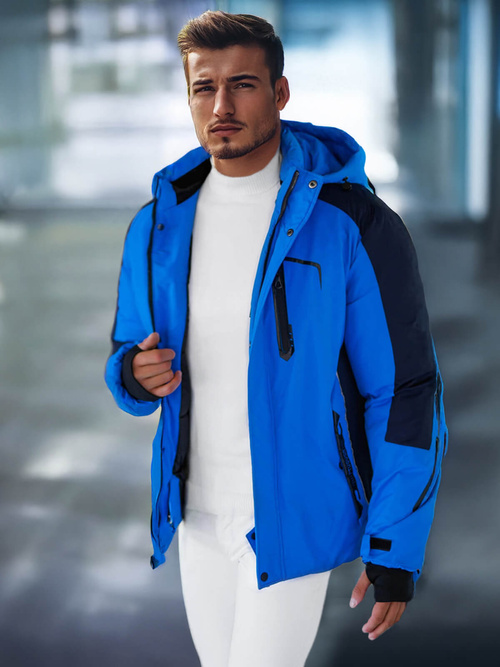 Mėlyna vyriška žieminė striukė OZONEE JS/91M9905/184Z