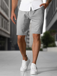 Pilkos vyriški chino šortai OZONEE DJ/4400