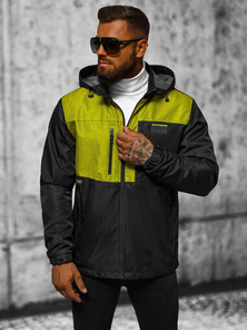 Juodi vyriška striukė OZONEE JS/22M311/392