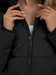 Juoda moteriška striukė OZONEE JS/16M9121/392Z