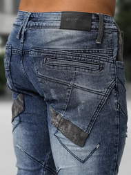 Mėlyni vyriški džinsai OZONEE NB/MP0045BZ