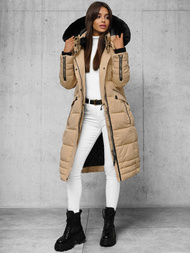 Smėlinis moteriška striukė OZONEE O/W377