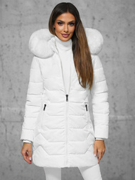 Baltas moteriška striukė OZONEE JS/16M9121/281