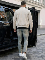 Mėlyni vyriški džinsai OZONEE O/EM8886Z