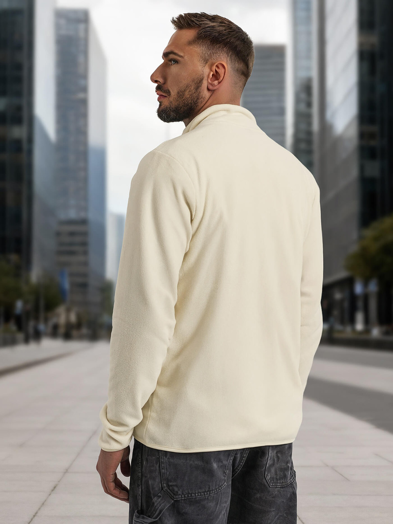 Ecru vyriškas džemperis OZONEE JS/HH016/1