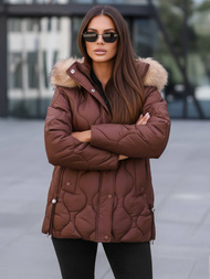 Šokoladas moteriška striukė OZONEE JS/5M3226/158Z