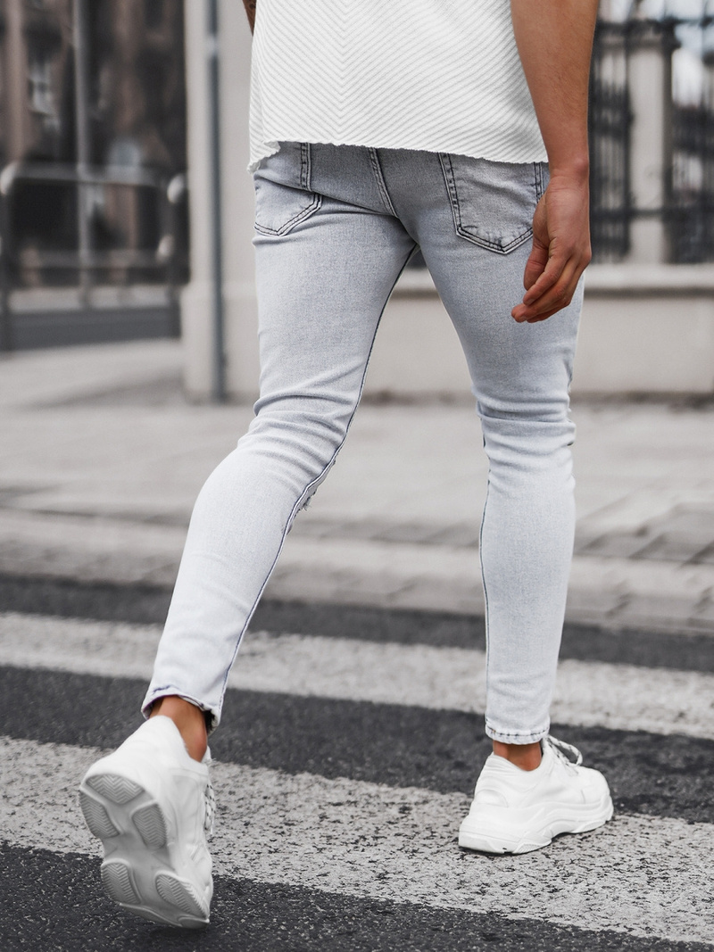 Pilki vyriški džinsai OZONEE DO/2460/1