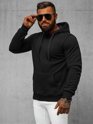 Juodas vyriškas džemperis OZONEE JS/2009Z