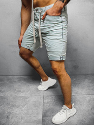 Šviesiai-mėlyni vyriški šortai OZONEE O/19200