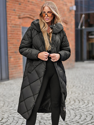 Juoda moteriška striukė OZONEE JS/5M3173/392Z