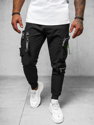 Juodos Vyriškos Chino Kelnės OZONEE O/PS5519