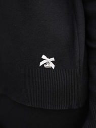 Juodas moteriškas sportinis dviejų dalių kostiumas OZONEE JS/53C5203/3