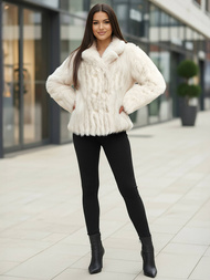 Baltas moteriška striukė OZONEE JS/11Z8261Z