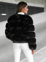 Juoda moteriška striukė OZONEE JS/11Z8080Z