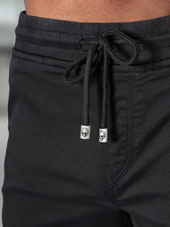 Juodi vyriški chino šortai OZONEE NB/MP0266NZ