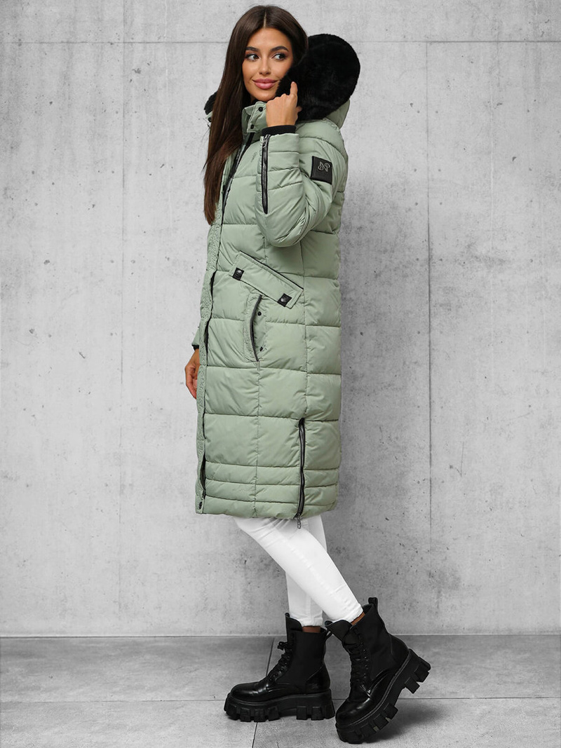 Mėtinė moteriška striukė OZONEE O/W377