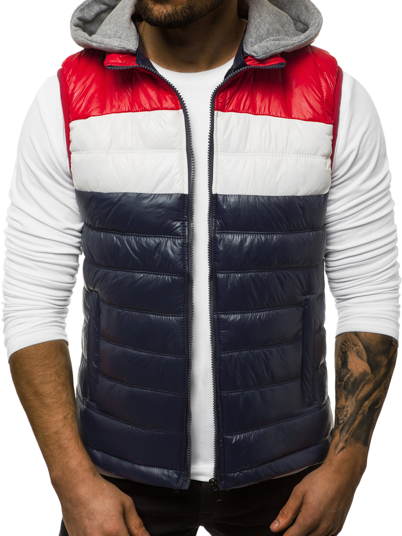 Granatinė vyriška liemenė OZONEE N/6105