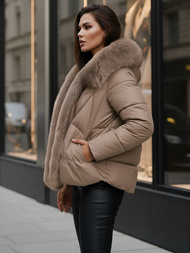 Tamiai-smėlinis moteriška striukė OZONEE O/16M9179/84