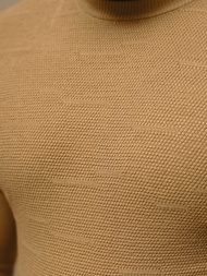 Smėlinis vyriškas megztinis OZONEE O/ZZ190131