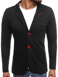 OZONEE MECH/2043 Juodas vyriškas švarkas