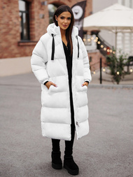 Baltas moteriška striukė OZONEE JS/5M3163/281Z