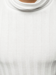 Balta vyriška palaidinė trumpomis rankovėmis OZONEE L/2294