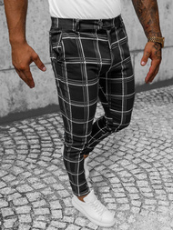 Juoda Vyriškos Chino Kelnės OZONEE O/P4028