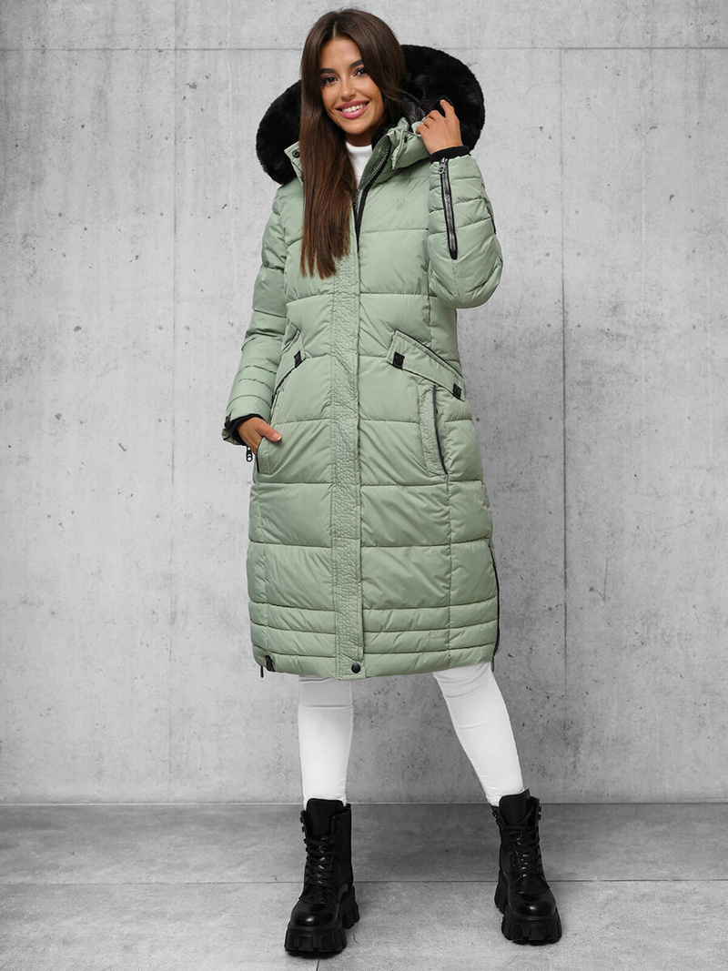 Mėtinė moteriška striukė OZONEE O/W377