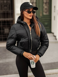 Juoda moteriška striukė OZONEE JS/5M3260/392