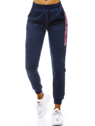 Granatinės moteriškos sportinės kelnės OZONEE JS/KSW5002