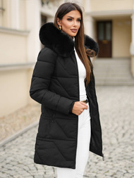 Juoda moteriška striukė OZONEE JS/16M9099/392Z