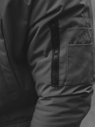 Pilka vyriška žieminė striukė OZONEE JS/M2019/105