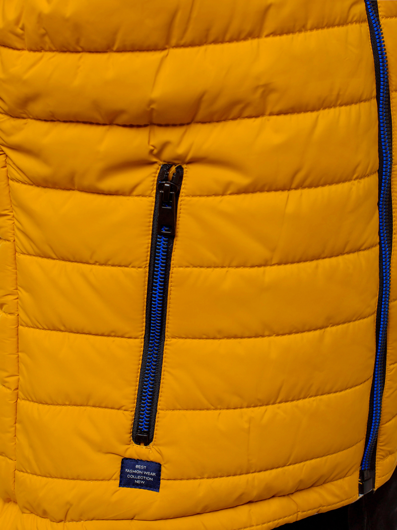 Geltona vyriška liemenė OZONEE N/6102