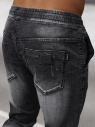 Juodai vvyriški jogger džinsai OZONEE NB/MP0135N
