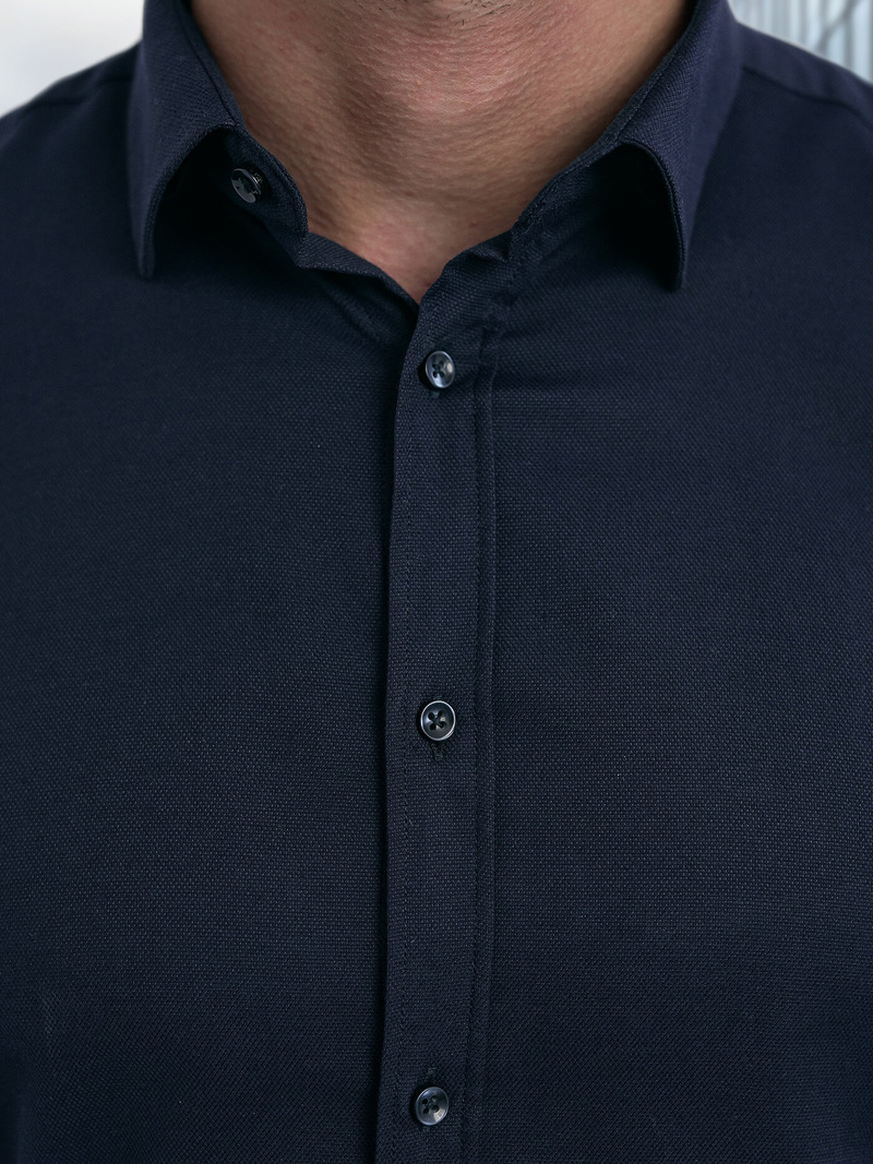 Granatinė vyriški marškiniai OZONEE V/V188Z