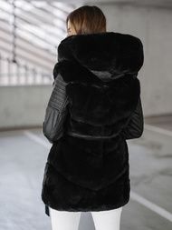 Juoda moteriška striukė OZONEE JS/11Z8090Z