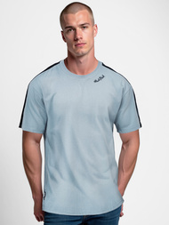 Šviesiai-mėlyni vyriški marškinėliai OZONEE O/QQ1195Z