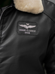 Juoda vyriška striukė OZONEE O/4811Z