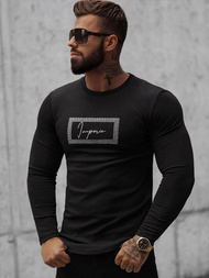 Juodas vyriškas džemperis OZONEE O/D7192