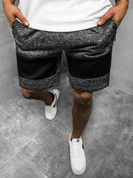 Grafitiniai vyriški šortai OZONEE JS/KS2511Z