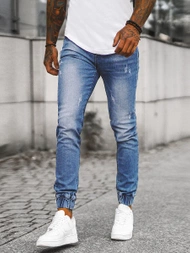 Mėlyni vvyriškos jogger kelnės OZONEE NB/MP0065/2B