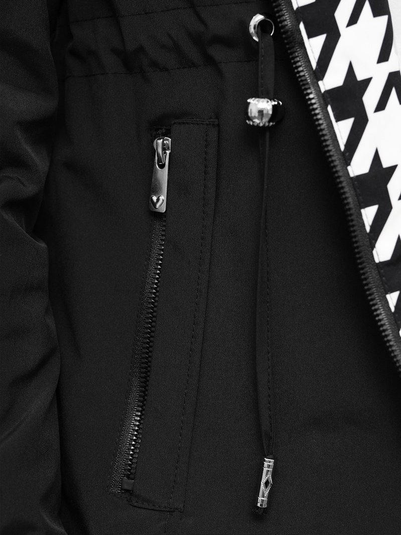 Juoda moteriška striukė OZONEE JS/16M9252/392