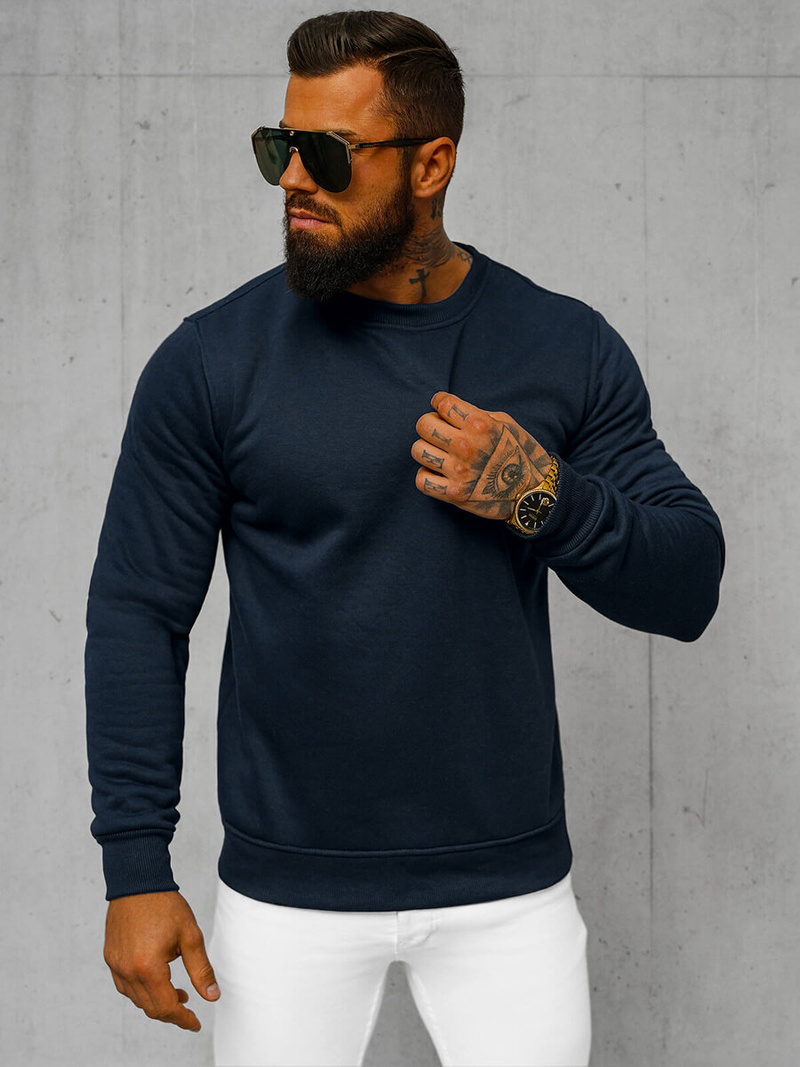 Granatinis vyriškas džemperis OZONEE JS/2001-10Z